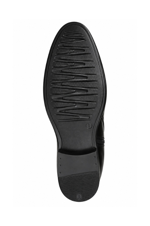 Regal Edge Black Ankle Boots