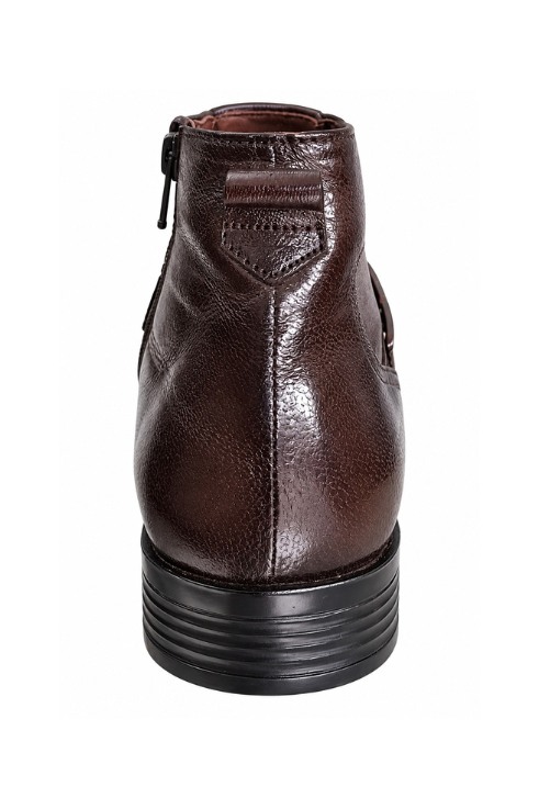 Royal Crest Brown Ankle Boots